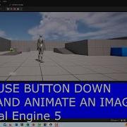 On Mouse Button Down Click And Animate An Image In Unreal Engine 5 4