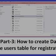 VB Net Part 3 How To Create Database Users Table For Registration In Vb Net
