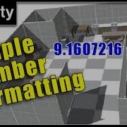 Simple Number Rounding And Formatting Beginner Unity Playmaker Tutorial
