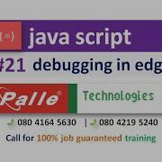 Debugging Javascript Code In Edge