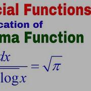 Applications On Gamma Function Problems On Gamma Function Special Functions