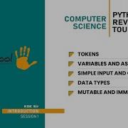 DAY 01 COMPUTER SCIENCE CBSE XII PYTHON REVISION TOUR 1 L1