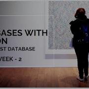 Our First Database In Using Database With Python Copy The Code Form Description PSViora