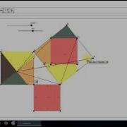 Visual Proof Of The Pythagorean Theorem In Geogebra Tutorial