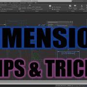 AutoCAD Custom Dimension Style Setup Imperial Metric Dimension Style Tricks 2 Minute Tuesday