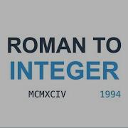 Roman To Integer In Python LeetCode 13