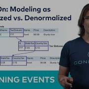 Normalization Vs Denormalization Hands On Events And Event Streaming