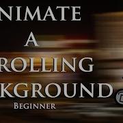 Animate A Scrolling Background Beginner