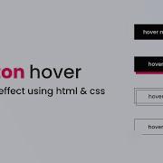 Button Hover Effect Using HTML And CSS Hover Effect CSS