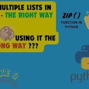 Python Tips Tricks Looping Multiple Lists In Python Zip Function In Python Python Tutorials