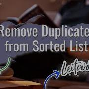 Remove Duplicates From Sorted List GOOGLE Java Technical Interview Leetcode Solution Code