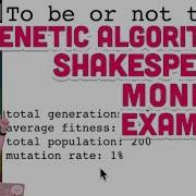 9 3 Genetic Algorithm Shakespeare Monkey Example The Nature Of Code