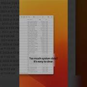 System Data Taking Up Too Much Space It S Easy To Delete