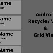 Recycler View Android Studio Part 1 Mobile Application Development RecyclerView And Grid View