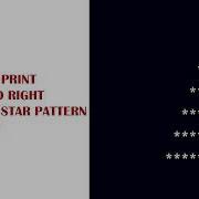 LEARN TO PRINT MIRRORED RIGHT TRIANGLE STAR PATTERN PROGRAM C PROGRAM TUTORIAL 06