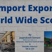 Import Export Worldwide Scope Live From Zoom Webinar