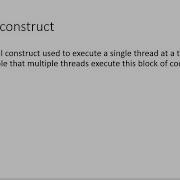 OpenMP Critical Construct