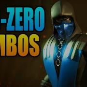 Mortal Kombat X SUB ZERO Combos Cryomancer Grandmaster Unbreakable