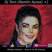 Michael Jackson Give In To Me Demo Acapella
