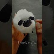 How To Make Sheep With Bottle Cute Craft Ideas Shorts Youtubeshorts Craft Sheep Diy Diycrafts