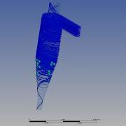 Cyclone Separator Simulation Case 2c Varying Particle Diameter