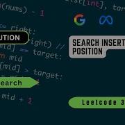 Search Insert Position Binary Search Python LeetCode 35 Top Interview 150