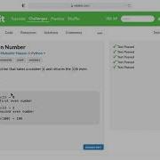 Python Function Nth Even Number