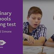 B1 Preliminary For Schools Speaking Test Roberto And Simone Cambridge English