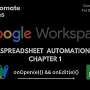 OnOpen And OnEdit Function In Google Apps Script