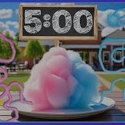 5 Minute Timer With Music And Fun Cotton Candy Timer Bomb