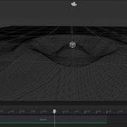 Unity Water Drop Collision Wireframe