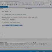 While Loop In C For Validation
