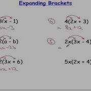 Expanding Brackets