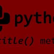Python Istitle String Method