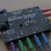MidiVolts Desktop Polyphonic 4 Channel Midi To CV Controller