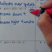 Linear Transformations In Function Notation Form