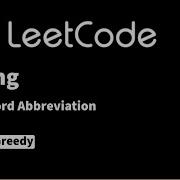 LeetCode 527 Word Abbreviation