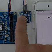 HTML5 WS TEXT Monitoring A Touch Sensor