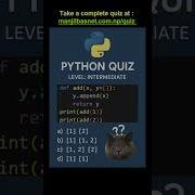 Python Quiz Challenge Can You Guess The Output ManjilDadaa Shorts Python