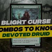 Комбинации с Проклятием скверны которые стоит знать Преданный Друид Mtg Edh Commander