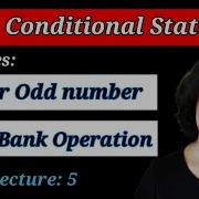 Python Lect 5 Conditional Statements Part 1 If Else Statements And Problem Solving