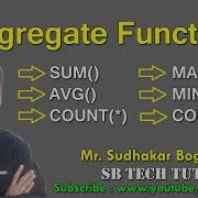 Aggregate Functions In SQL Group Functions In SQL SUM AVG MAX MIN COUNT COUNT Exp