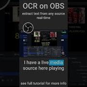 OBS OCR Plugin Extract Text From Any Source Tutorial Obs
