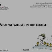 An Overview Of The Contents Of The Course On Static Analysis And Code Optimization