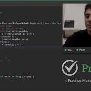 Java Coding Interview Practice On Pramp