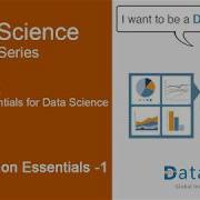 Data Science Tutorials Module 1 Part 2 Python For Data Science Python Essentials 1