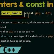 Pointers And Const In C