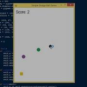 Simple Dodge Ball Game Using Python