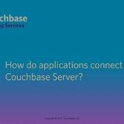 CB030 Lesson 6 How Do Applications Connect To Couchbase Server