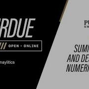 Business Analytics 02 Summarizing And Describing Numerical Data Purdue University